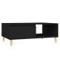 vidaXL Mesa de centro madera contrachapada negro 90x60x35 cm vidaXL Mesa de centro madera contrachapada negro 90x60x35 cm