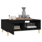 vidaXL Mesa de centro madera contrachapada negro 90x60x35 cm vidaXL Mesa de centro madera contrachapada negro 90x60x35 cm