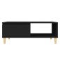 vidaXL Mesa de centro madera contrachapada negro 90x60x35 cm vidaXL Mesa de centro madera contrachapada negro 90x60x35 cm