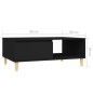 vidaXL Mesa de centro madera contrachapada negro 90x60x35 cm vidaXL Mesa de centro madera contrachapada negro 90x60x35 cm
