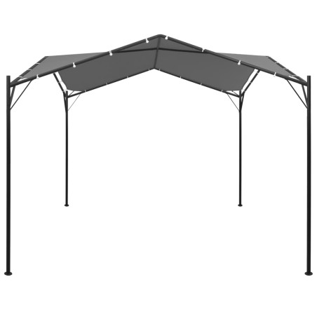 vidaXL Cenador gris antracita 4x4 m