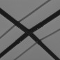 vidaXL Cenador gris antracita 4x4 m vidaXL Cenador gris antracita 4x4 m