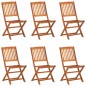 vidaXL Set de comedor de jardín 7 piezas madera maciza de acacia vidaXL Set de comedor de jardín 7 piezas madera maciza de acacia