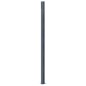 vidaXL Postes de valla 2 unidades aluminio gris oscuro 185 cm vidaXL Postes de valla 2 unidades aluminio gris oscuro 185 cm