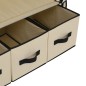 vidaXL Armario de tela color crema 87x49x159 cm vidaXL Armario de tela color crema 87x49x159 cm