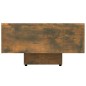 vidaXL Mesa de centro madera contrachapada roble ahumado 115x60x31 cm vidaXL Mesa de centro madera contrachapada roble ahumado 115x60x31 cm