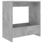 vidaXL Mesa auxiliar de madera contrachapada gris hormigón 50x26x50 cm vidaXL Mesa auxiliar de madera contrachapada gris hormigón 50x26x50 cm