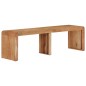 vidaXL Banco de madera maciza de acacia 160x38x45 cm vidaXL Banco de madera maciza de acacia 160x38x45 cm