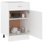 vidaXL Armario inferior cajón cocina madera ingeniería 50x46x81,5cm vidaXL Armario inferior cajón cocina madera ingeniería 50x46x81,5cm