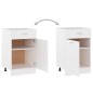 vidaXL Armario inferior cajón cocina madera ingeniería 50x46x81,5cm vidaXL Armario inferior cajón cocina madera ingeniería 50x46x81,5cm