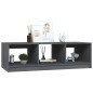 vidaXL Mesa de centro de madera maciza de pino gris 110x50x34 cm vidaXL Mesa de centro de madera maciza de pino gris 110x50x34 cm