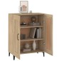 vidaXL Aparador de madera contrachapada color roble 69,5x34x90 cm vidaXL Aparador de madera contrachapada color roble 69,5x34x90 cm