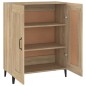 vidaXL Aparador de madera contrachapada color roble 69,5x34x90 cm vidaXL Aparador de madera contrachapada color roble 69,5x34x90 cm