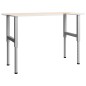 vidaXL Estructura de banco de trabajo 2 uds metal 55x(69-95,5)cm gris vidaXL Estructura de banco de trabajo 2 uds metal 55x(69-95,5)cm gris