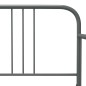 vidaXL Estructura de sofá cama extraíble de metal gris 90x200 cm vidaXL Estructura de sofá cama extraíble de metal gris 90x200 cm