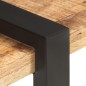 vidaXL Mueble para TV de madera maciza de mango rugosa 160x40x40 cm vidaXL Mueble para TV de madera maciza de mango rugosa 160x40x40 cm