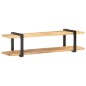 vidaXL Mueble para TV de madera maciza de mango rugosa 160x40x40 cm vidaXL Mueble para TV de madera maciza de mango rugosa 160x40x40 cm