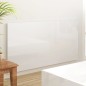vidaXL Cabecero cama madera contrachapada blanco brillo 160x1,5x80 cm vidaXL Cabecero cama madera contrachapada blanco brillo 160x1,5x80 cm