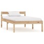 vidaXL Estructura de cama de madera maciza de pino 100x200 cm vidaXL Estructura de cama de madera maciza de pino 100x200 cm