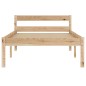 vidaXL Estructura de cama de madera maciza de pino 100x200 cm vidaXL Estructura de cama de madera maciza de pino 100x200 cm