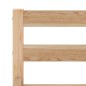vidaXL Estructura de cama de madera maciza de pino 100x200 cm vidaXL Estructura de cama de madera maciza de pino 100x200 cm