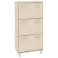 vidaXL Zapatero HAMAR madera pino maciza marrón miel 59,5x35x117 cm vidaXL Zapatero HAMAR madera pino maciza marrón miel 59,5x35x117 cm