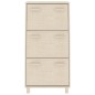 vidaXL Zapatero HAMAR madera pino maciza marrón miel 59,5x35x117 cm vidaXL Zapatero HAMAR madera pino maciza marrón miel 59,5x35x117 cm