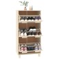 vidaXL Zapatero HAMAR madera pino maciza marrón miel 59,5x35x117 cm vidaXL Zapatero HAMAR madera pino maciza marrón miel 59,5x35x117 cm