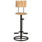 vidaXL Taburetes de cocina 2 unidades madera maciza de mango vidaXL Taburetes de cocina 2 unidades madera maciza de mango