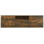 vidaXL Mueble para TV madera contrachapada roble ahumado 140x35x40cm
