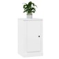 vidaXL Aparadores 2 uds madera blanco brillante 37,5x35,5x67,5 cm vidaXL Aparadores 2 uds madera blanco brillante 37,5x35,5x67,5 cm