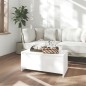 vidaXL Mesa de centro madera contrachapada blanco 90x50x41,5 cm vidaXL Mesa de centro madera contrachapada blanco 90x50x41,5 cm