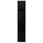 vidaXL Estantería/divisor de espacios negro brillo 60x24x124,5 cm vidaXL Estantería/divisor de espacios negro brillo 60x24x124,5 cm