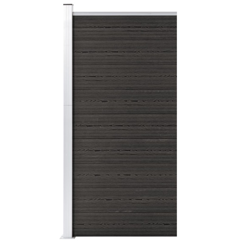 vidaXL Panel de valla WPC gris 95x186 cm vidaXL Panel de valla WPC gris 95x186 cm