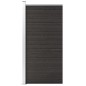 vidaXL Panel de valla WPC gris 95x186 cm vidaXL Panel de valla WPC gris 95x186 cm