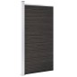 vidaXL Panel de valla WPC gris 95x186 cm vidaXL Panel de valla WPC gris 95x186 cm