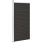 vidaXL Panel de valla WPC gris 95x186 cm vidaXL Panel de valla WPC gris 95x186 cm