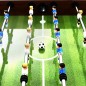 vidaXL Futbolín de acero 60 kg marrón 140x74,5x87,5 cm vidaXL Futbolín de acero 60 kg marrón 140x74,5x87,5 cm