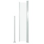 vidaXL Toldo lateral retráctil para patio crema 160x500 cm vidaXL Toldo lateral retráctil para patio crema 160x500 cm