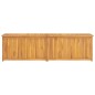 vidaXL Baúl de jardín madera maciza de teca 200x50x55 cm vidaXL Baúl de jardín madera maciza de teca 200x50x55 cm