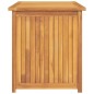 vidaXL Baúl de jardín madera maciza de teca 200x50x55 cm vidaXL Baúl de jardín madera maciza de teca 200x50x55 cm