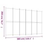 vidaXL Biombo divisor de 6 paneles de tela gris antracita 300x200 cm