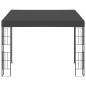 vidaXL Cenador con montaje en la pared tela gris antracita 3x3 m vidaXL Cenador con montaje en la pared tela gris antracita 3x3 m