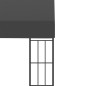 vidaXL Cenador con montaje en la pared tela gris antracita 3x3 m vidaXL Cenador con montaje en la pared tela gris antracita 3x3 m