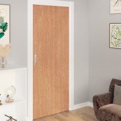 vidaXL Láminas autoadhesivas puertas 2 uds PVC Ahorn 210x90cm 