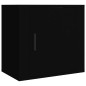 vidaXL Mesitas de noche de pared 2 uds negro 50x30x47 cm vidaXL Mesitas de noche de pared 2 uds negro 50x30x47 cm