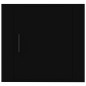 vidaXL Mesitas de noche de pared 2 uds negro 50x30x47 cm vidaXL Mesitas de noche de pared 2 uds negro 50x30x47 cm