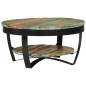 vidaXL Mesa de centro de madera maciza reciclada 65x32 cm vidaXL Mesa de centro de madera maciza reciclada 65x32 cm