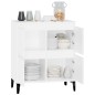 vidaXL Aparador de madera contrachapada blanco 60x35x70 cm vidaXL Aparador de madera contrachapada blanco 60x35x70 cm