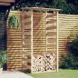 vidaXL Pérgola con techo madera de pino impregnada 100x90x200 cm vidaXL Pérgola con techo madera de pino impregnada 100x90x200 cm